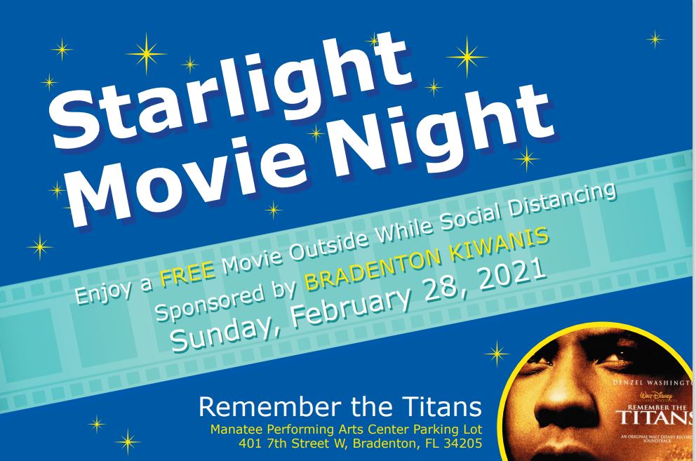 Starlight Movie Night Kiwanis Bradenton