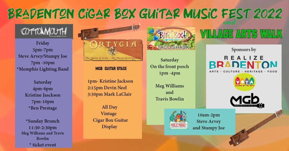 Bradenton Cigar Box Guitar Festival 2022