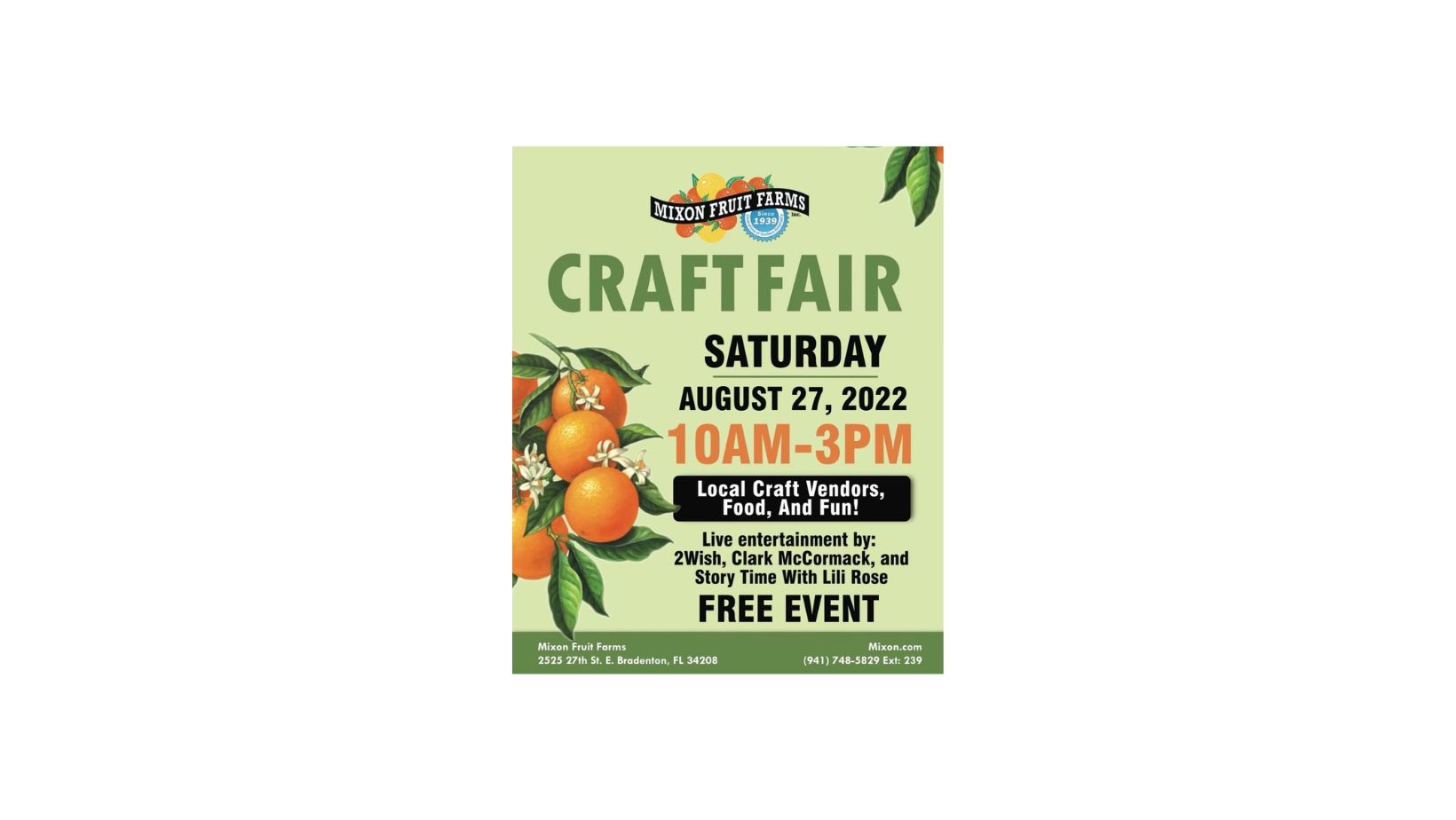 August Craft Fair