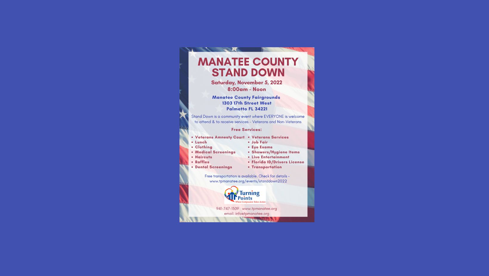 Manatee County Stand Down