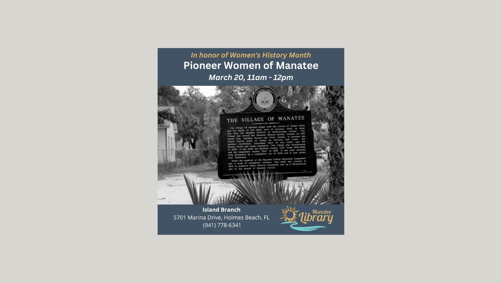 Women of Manatee 1